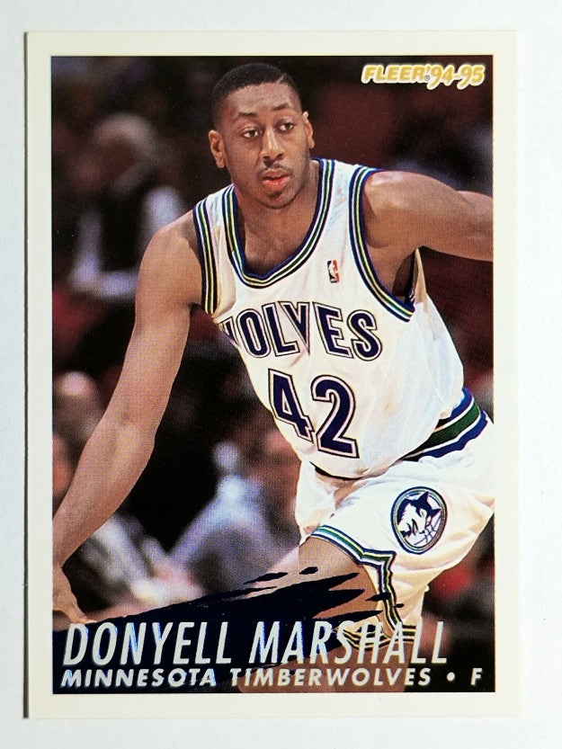 1994-95 Fleer #325 Donyell Marshall RC