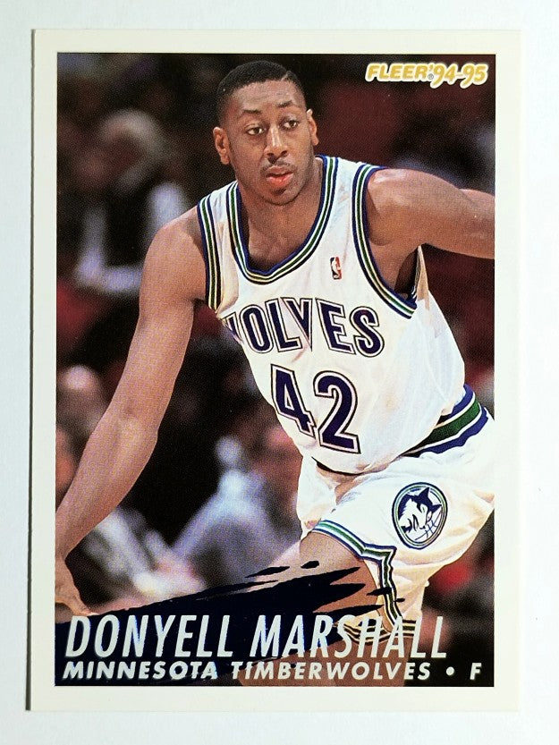 1994-95 Fleer #325 Donyell Marshall RC