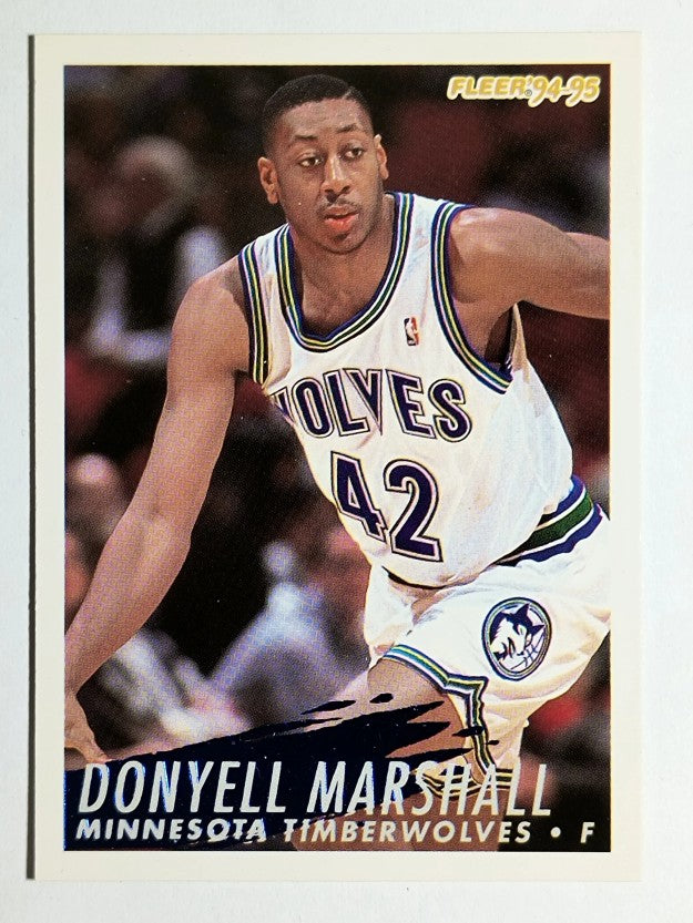 1994-95 Fleer #325 Donyell Marshall RC