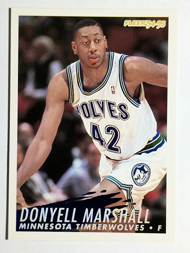 1994-95 Fleer #325 Donyell Marshall RC