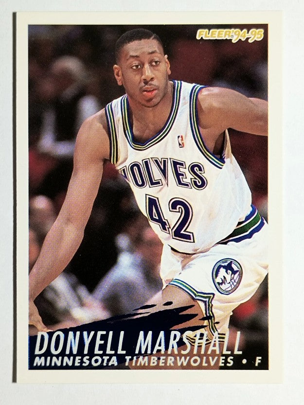 1994-95 Fleer #325 Donyell Marshall RC