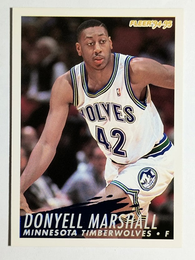 1994-95 Fleer #325 Donyell Marshall RC