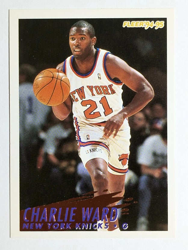 1994-95 Fleer #333 Charlie Ward RC