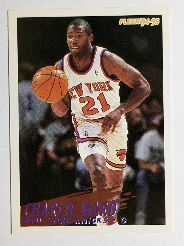 1994-95 Fleer #333 Charlie Ward RC