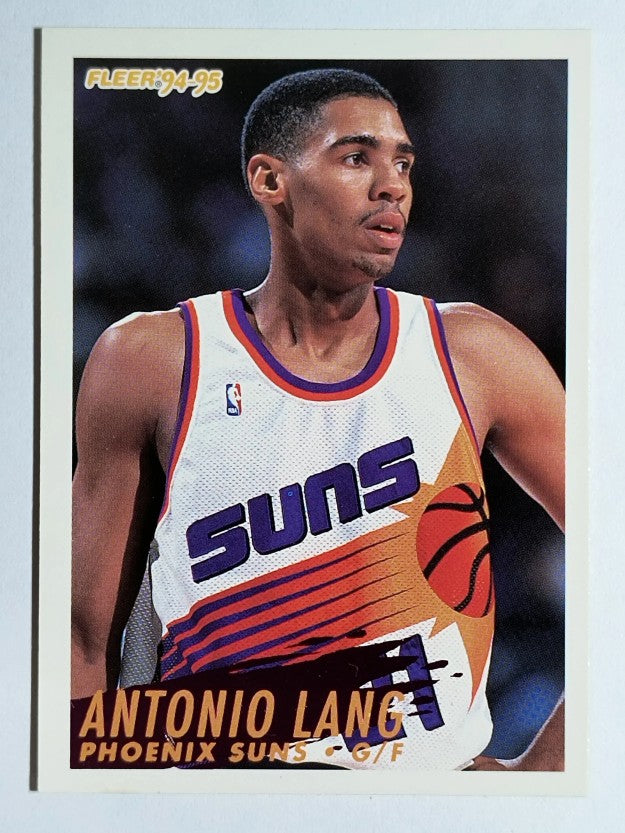 1994-95 Fleer #348 Antonio Lang RC