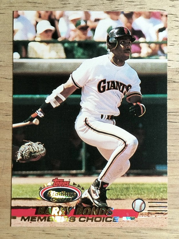 1993 Stadium Club #747 Barry Bonds MC