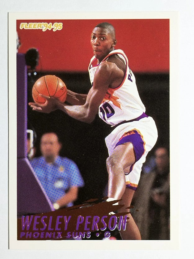1994-95 Fleer #351 Wesley Person RC