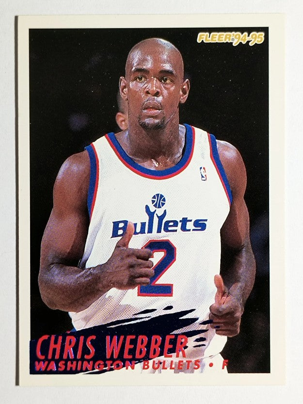 1994-95 Fleer #387 Chris Webber (NM)