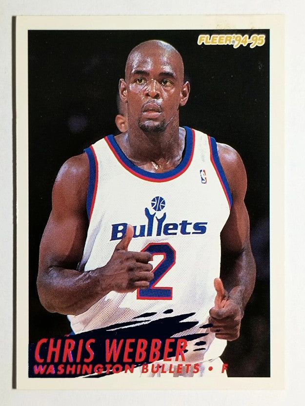 1994-95 Fleer #387 Chris Webber