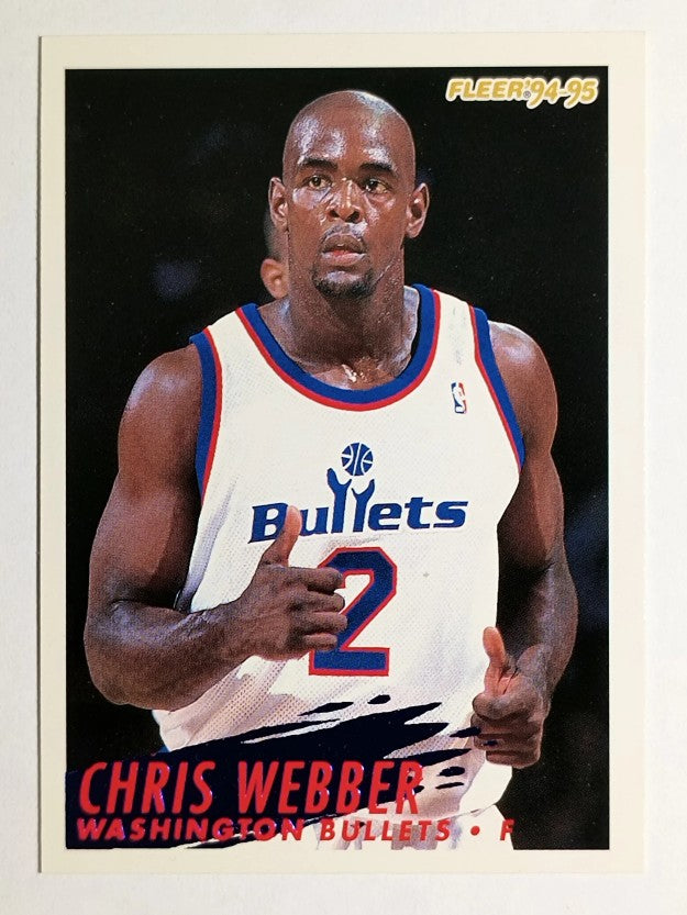 1994-95 Fleer #387 Chris Webber