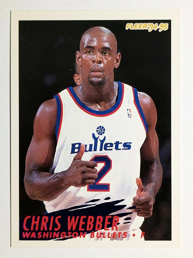 1994-95 Fleer #387 Chris Webber