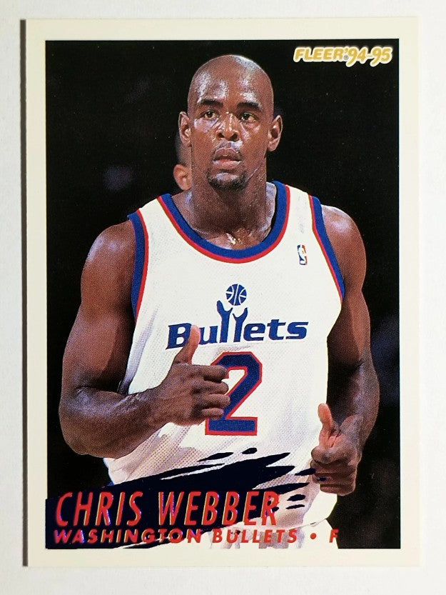 1994-95 Fleer #387 Chris Webber