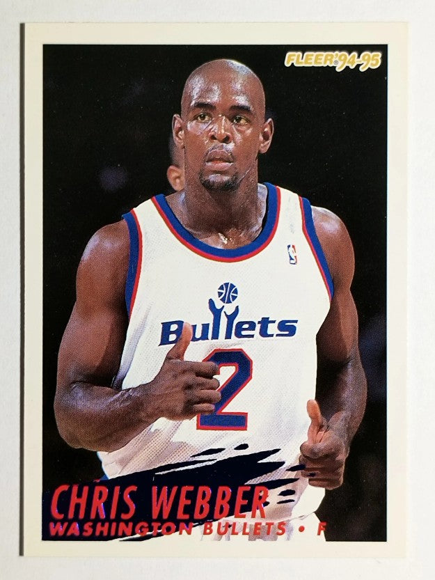 1994-95 Fleer #387 Chris Webber