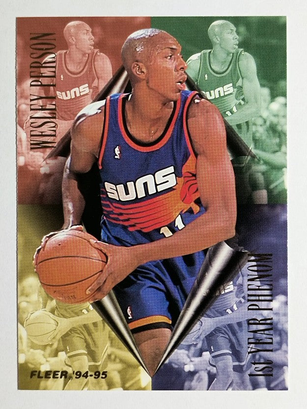1994-95 Fleer First Year Phenoms #6 Wesley Person