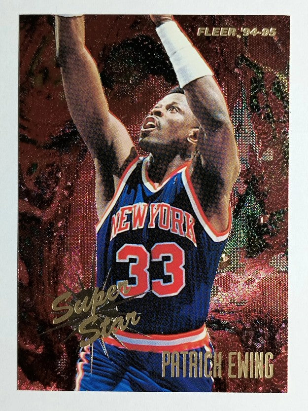 1994-95 Fleer Superstars #2 Patrick Ewing