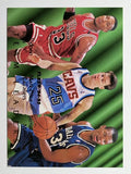 1994-95 Fleer Team Leaders #2 Scottie Pippen/Mark Price/Jamal Mashburn