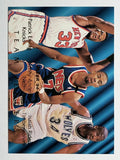1994-95 Fleer Team Leaders #6 Isaiah Rider/Kenny Anderson/Patrick Ewing