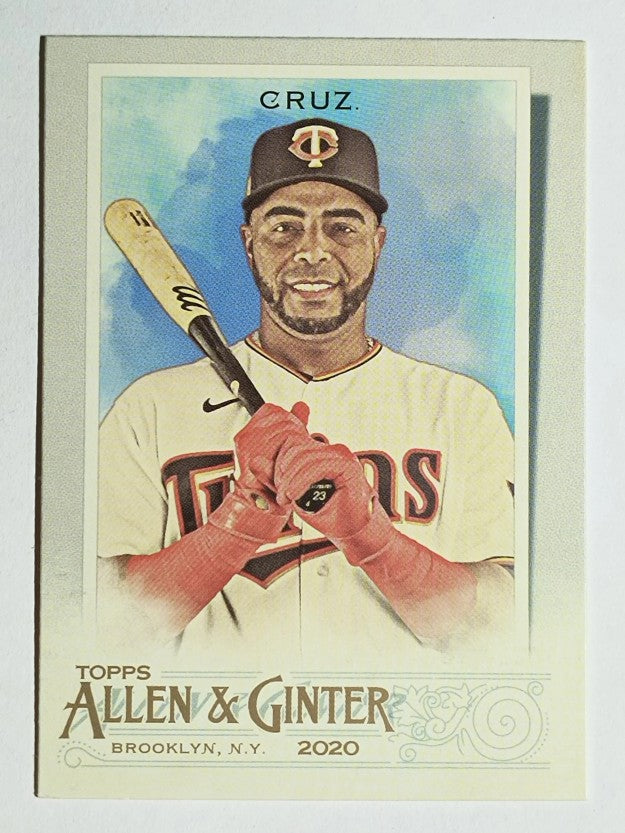 2020 Topps Allen and Ginter #191 Nelson Cruz