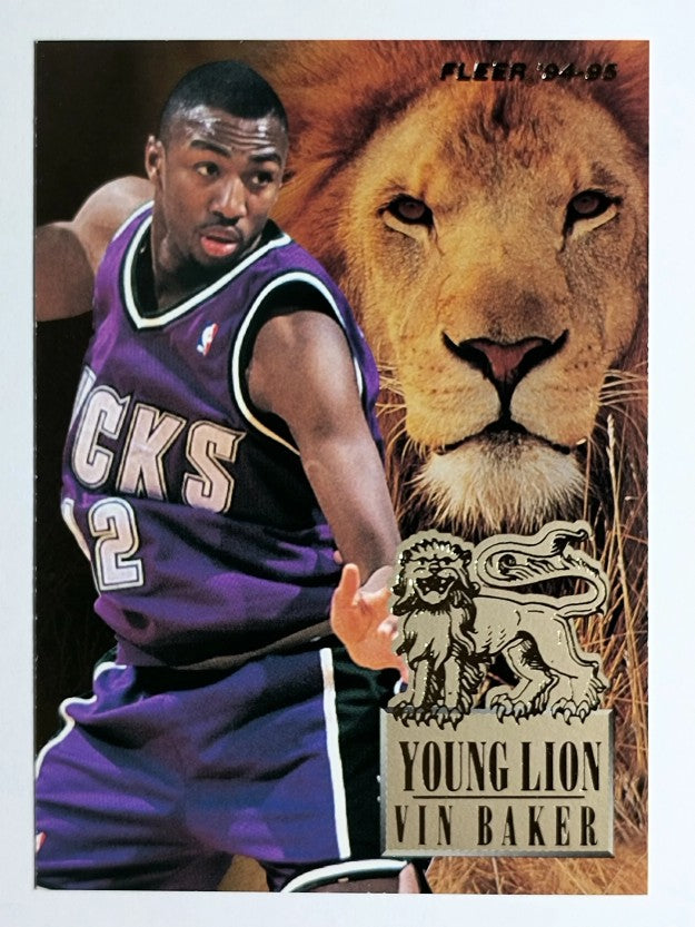 1994-95 Fleer Young Lions #1 Vin Baker