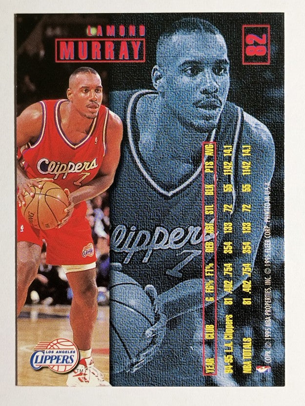 1995-96 Fleer #82 Lamond Murray