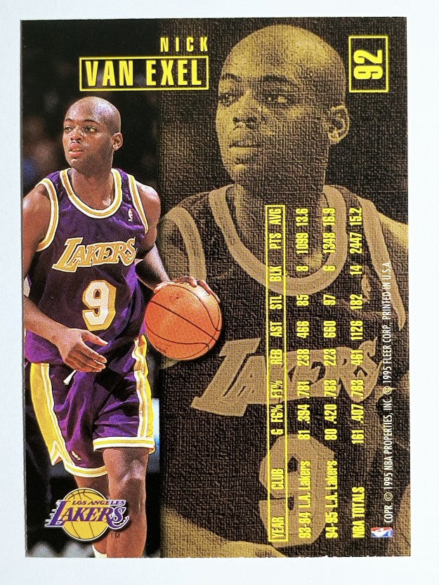 1995-96 Fleer #92 Nick Van Exel