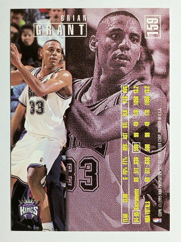 1995-96 Fleer #159 Brian Grant