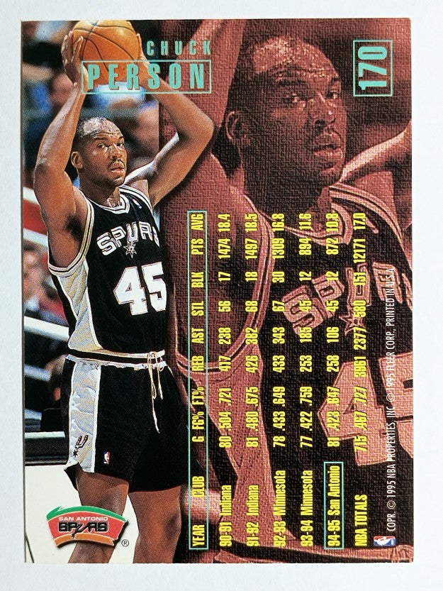 1995-96 Fleer #170 Chuck Person