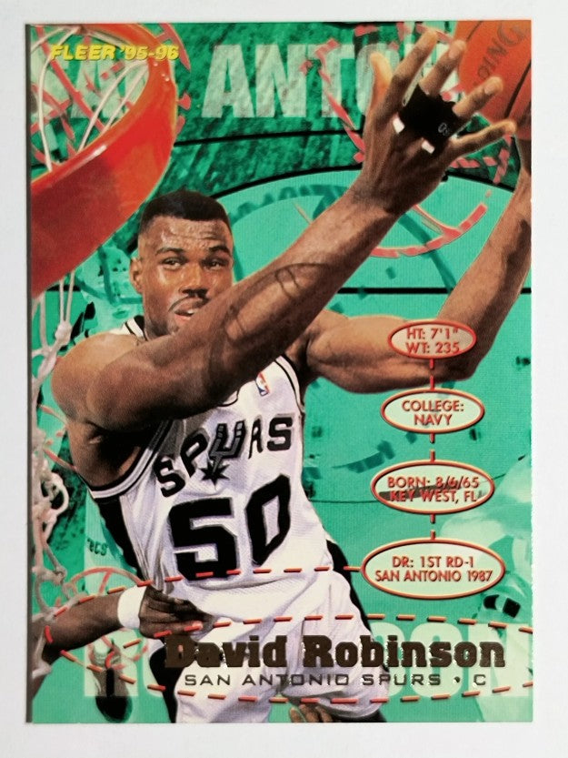 1995-96 Fleer #173 David Robinson