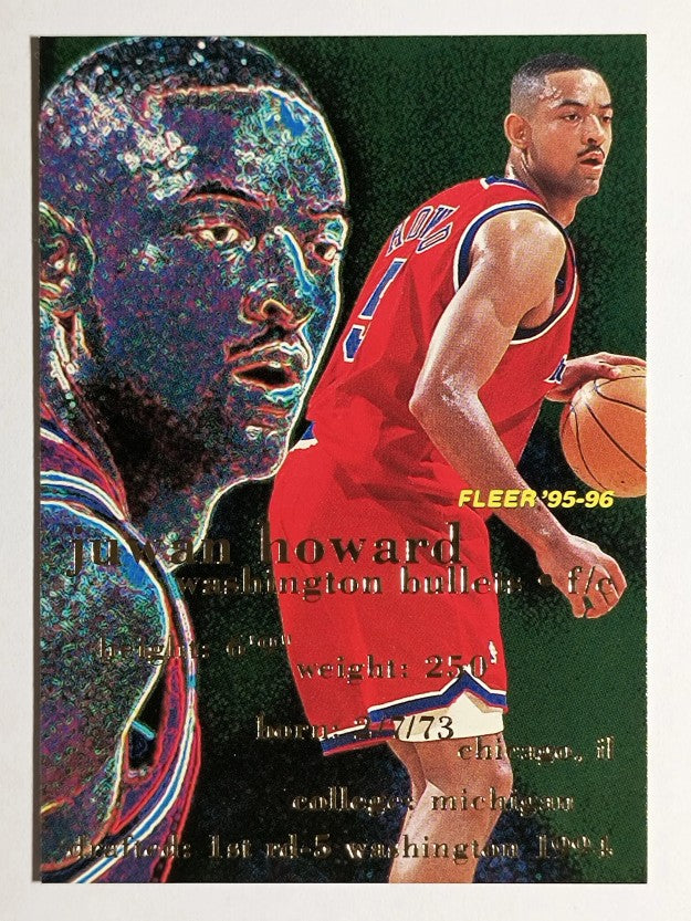 1995-96 Fleer #193 Juwan Howard