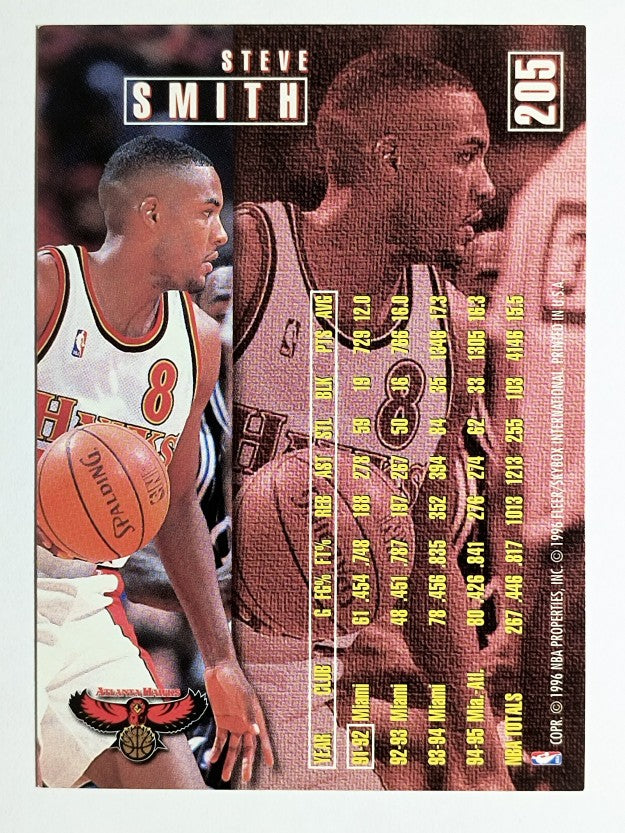 1995-96 Fleer #205 Steve Smith
