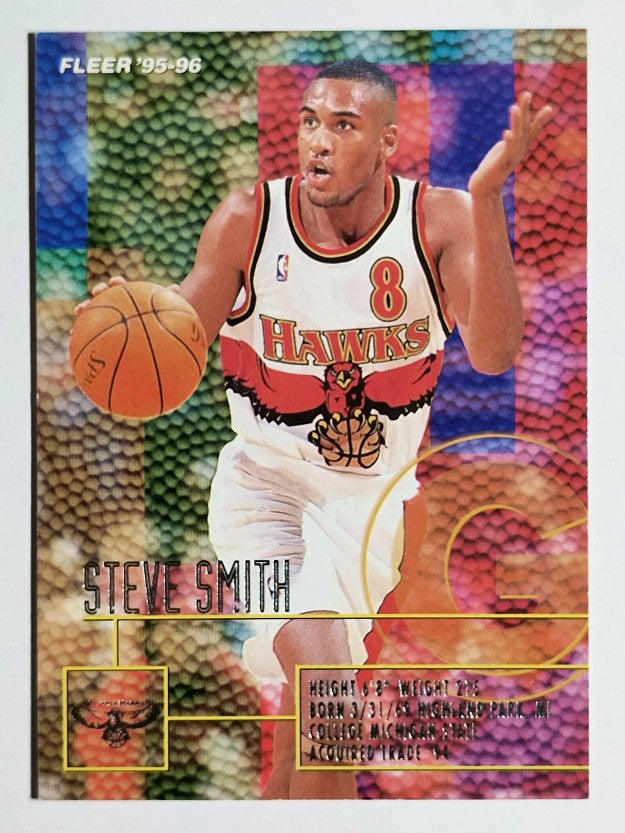 1995-96 Fleer #205 Steve Smith