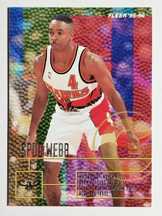 1995-96 Fleer #206 Spud Webb