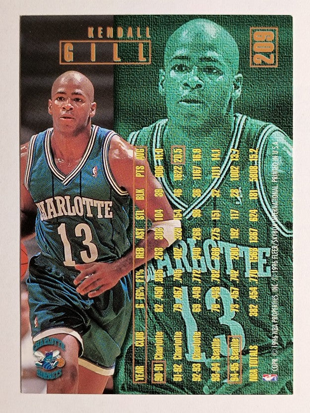 1995-96 Fleer #209 Kendall Gill