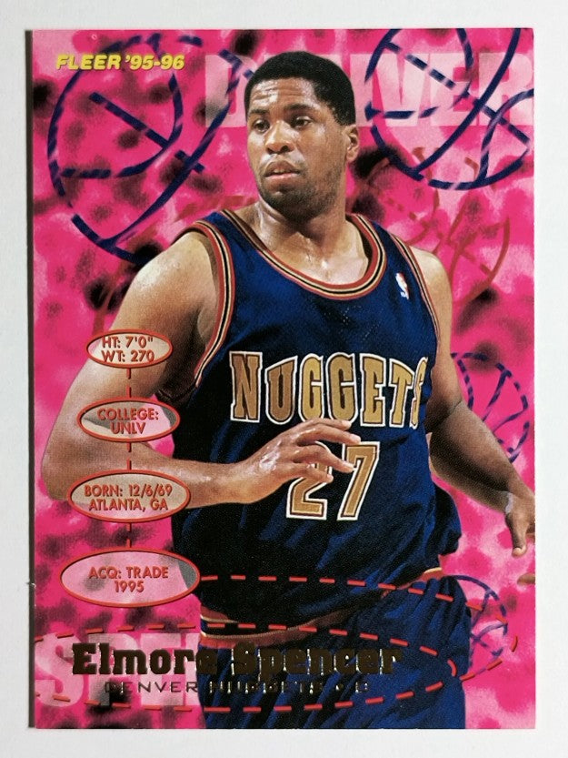 1995-96 Fleer #217 Elmore Spencer