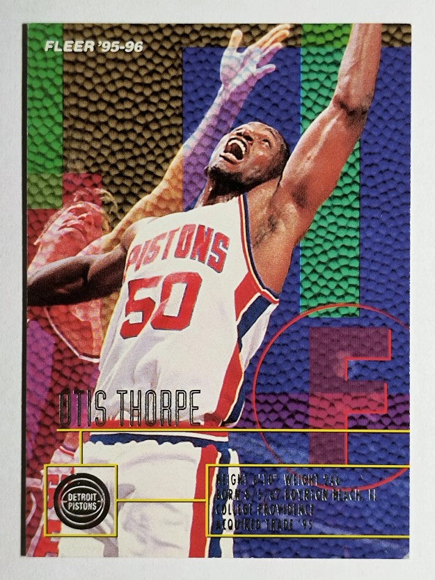 1995-96 Fleer #218 Otis Thorpe