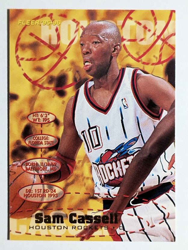 1995-96 Fleer #220 Sam Cassell