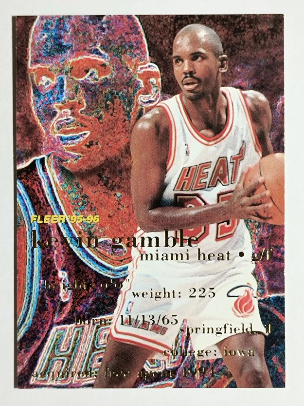 1995-96 Fleer #234 Kevin Gamble