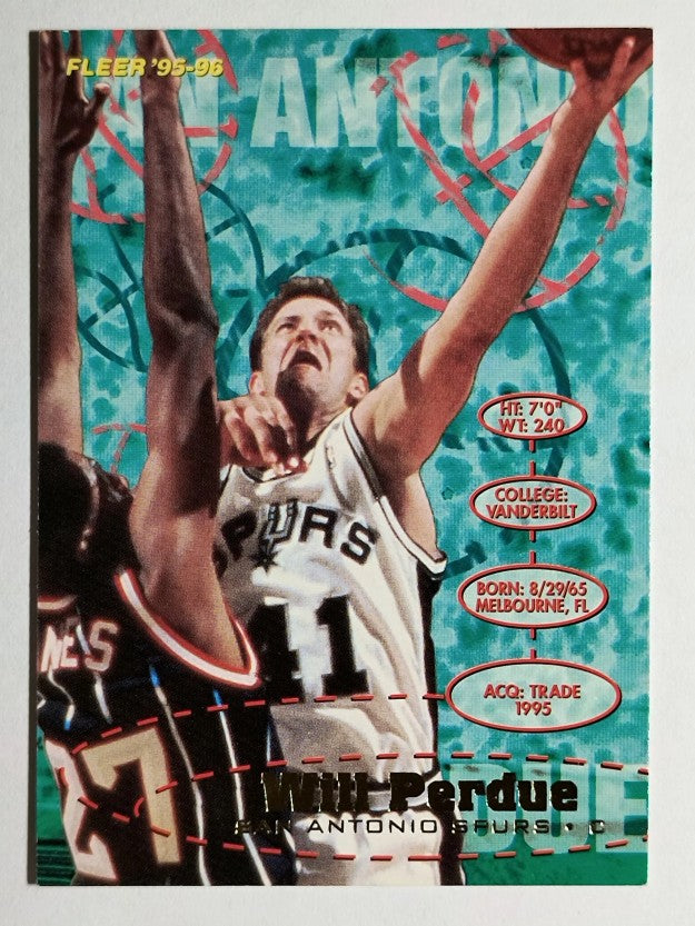 1995-96 Fleer #251 Will Perdue