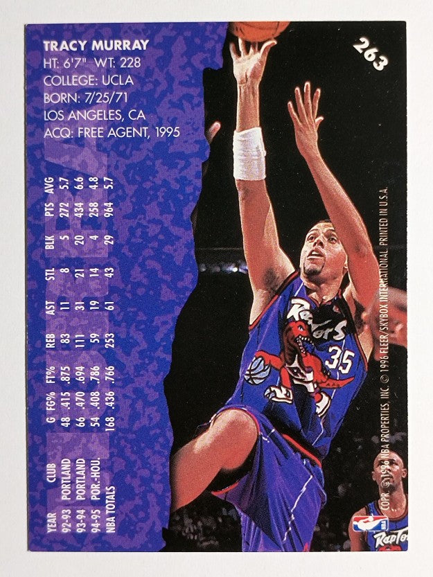 1995-96 Fleer #263 Tracy Murray ET