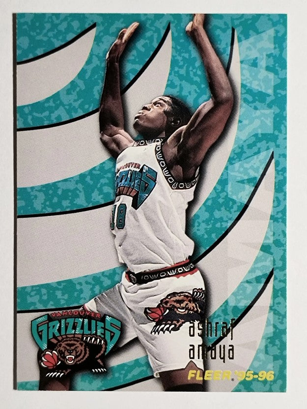 1995-96 Fleer #270 Ashraf Amaya ET