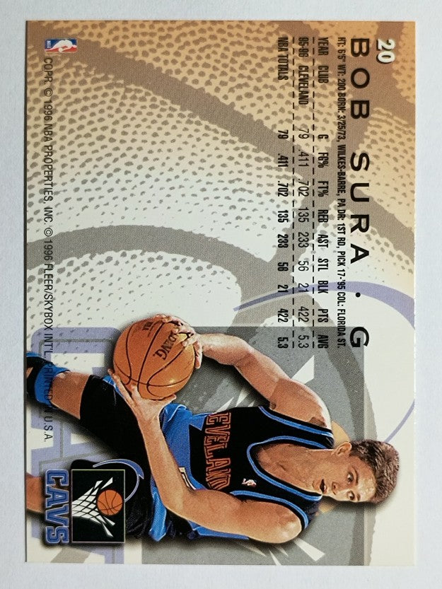 1996-97 Fleer #20 Bob Sura
