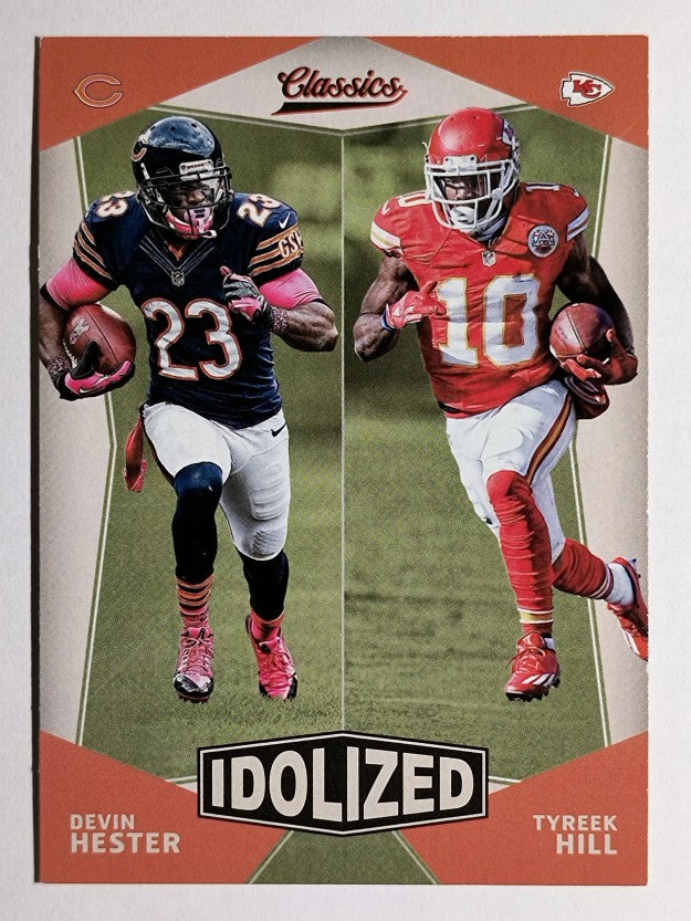 2017 Classics Idolized #17 Devin Hester/Tyreek Hill