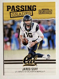 2017 Panini Contenders Draft Picks Passing Grades #7 Jared Goff