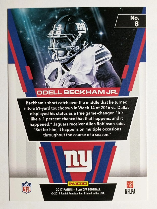 2017 Playoff Star Gazing #8 Odell Beckham Jr.