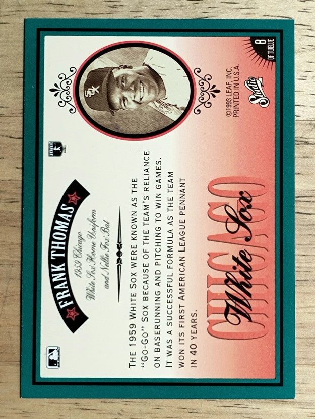 1993 Studio Heritage #8 Frank Thomas