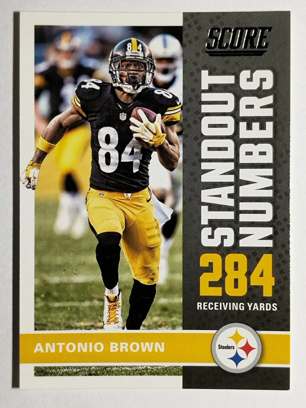 2017 Score Standout Numbers #10 Antonio Brown