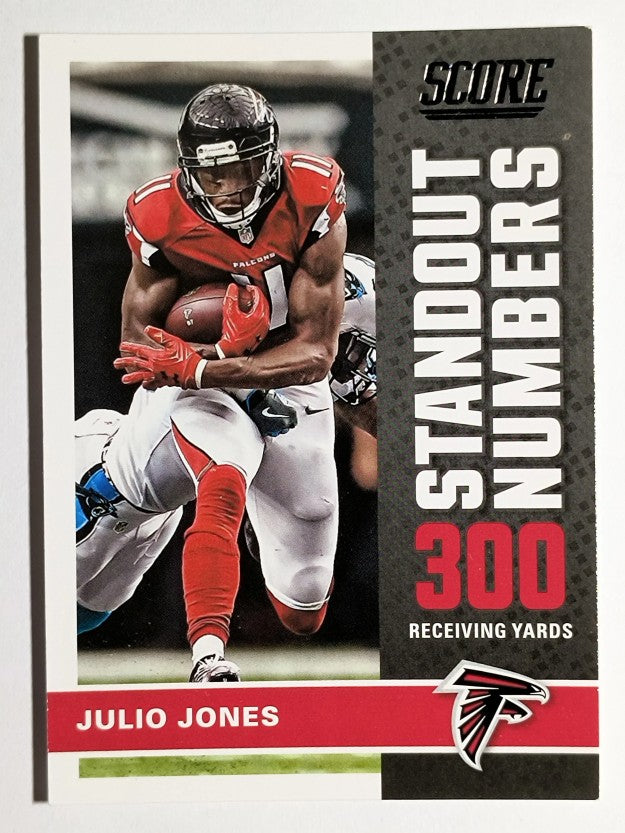 2017 Score Standout Numbers #11 Julio Jones (NM)
