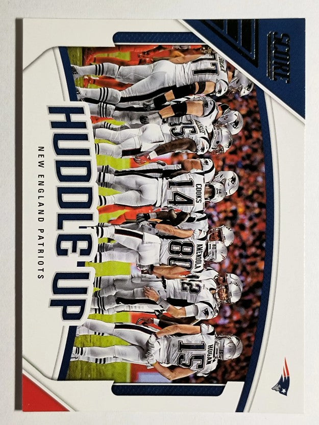 2018 Score Huddle Up #1 New England Patriots