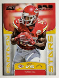 2019 Score Fantasy Stars #13 Tyreek Hill