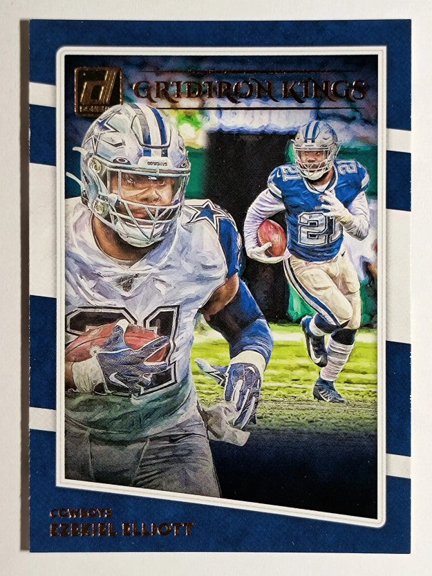2020 Donruss Gridiron Kings #3 Ezekiel Elliott
